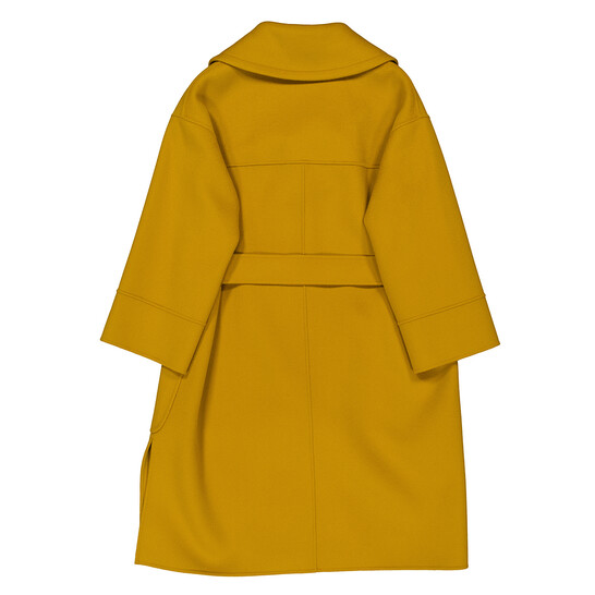 コート 'S Max Mara Woman Coat Yellow 2519011101600 020 Yellow coat | Max Mara