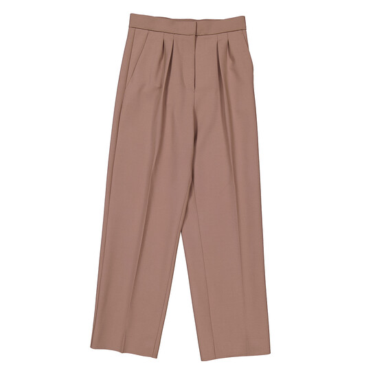 Max Mara Verbano Stretch-Wool Trousers, Brand Size 42 ( US Size 8