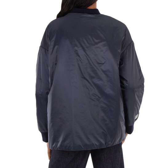 Max Mara Water Repellent Danish Bomber Jacket, Brand Size 44