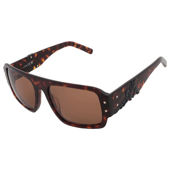 MCM Brown Navigator Unisex Sunglasses MW0022 52E 55 