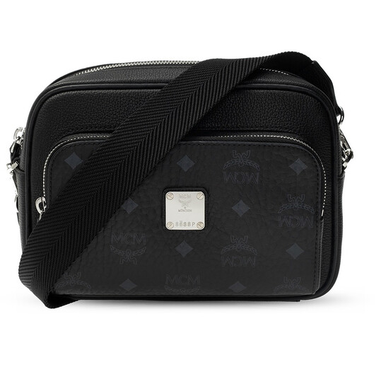 MCM Ladies Small Klassik Crossbody Bag-Black MMRAAKC02BK001