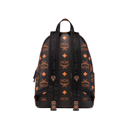 MCM Medium Stark Logo Backpack MMKDAVE01BK 8809865499149