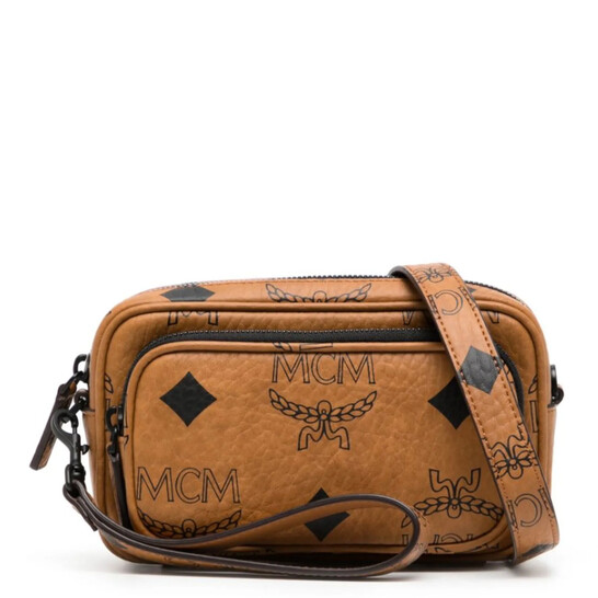 MCM Mini Aren Maxi Visetos Crossbody Bag MMRDATA02CO