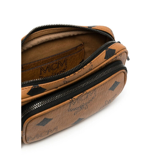 [MCM]★韓国人気★Aren Visetos Crossbody Bag MMRESKK01 Small Aren Crossbody in Visetos Black | MCM ®US