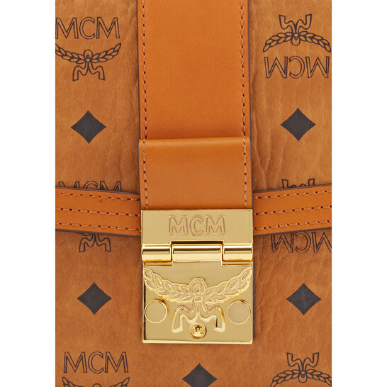 ★MCM (Men)★Drby Maxi Monogrammed VST★Cognac X-Large M Maxi Monogram Print Hoodie in Organic Cotton