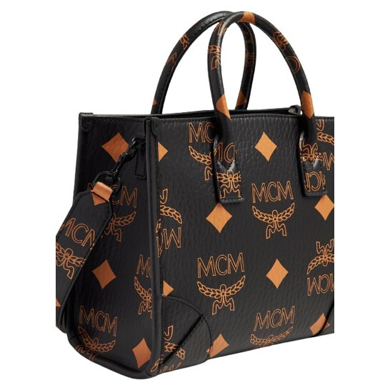 MCM Small Munchen Tote Bag MWTDABO01BK 8809865501293