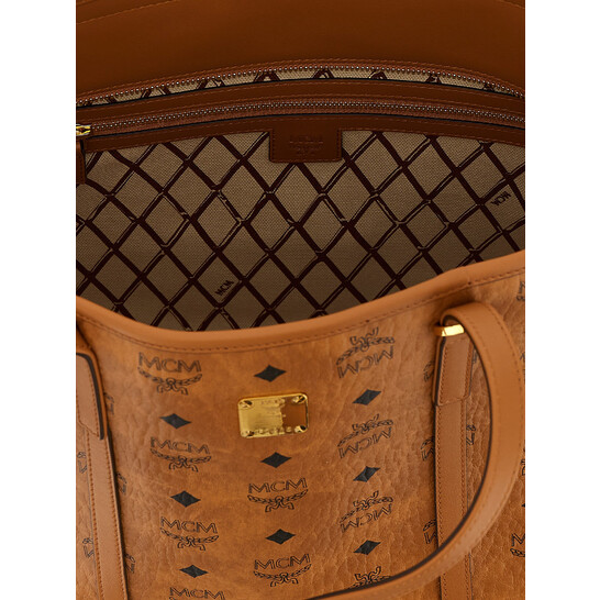 MCMバック MCM Aren Chain Leather Bucket Bag MWKDATA01CO 8809865502238