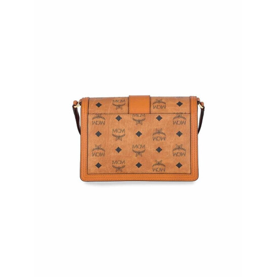 MCM Visetos Tracy Shoulder Bag - Cognac MWSCAXT01CO 8809735087308