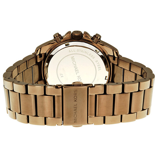 Michael Kors Blair Chronograph Brown PVD Ladies Watch MK5493  display picture 1