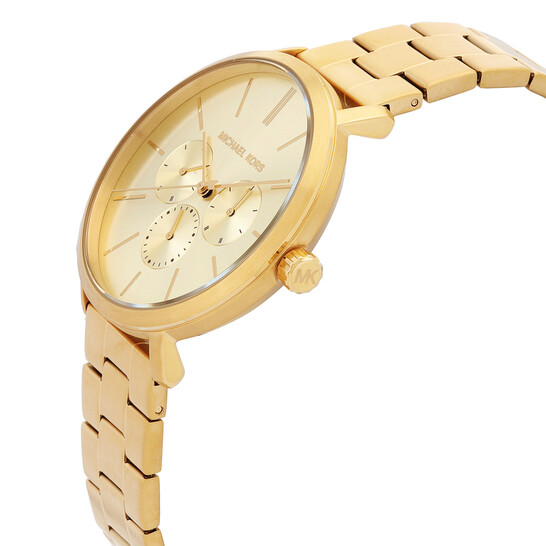 Michael Kors Blake Multifunctio Quartz Gold Dial Men's Watch Michael Kors Blake Multifunctio Quartz Gold Dial Men's Watch