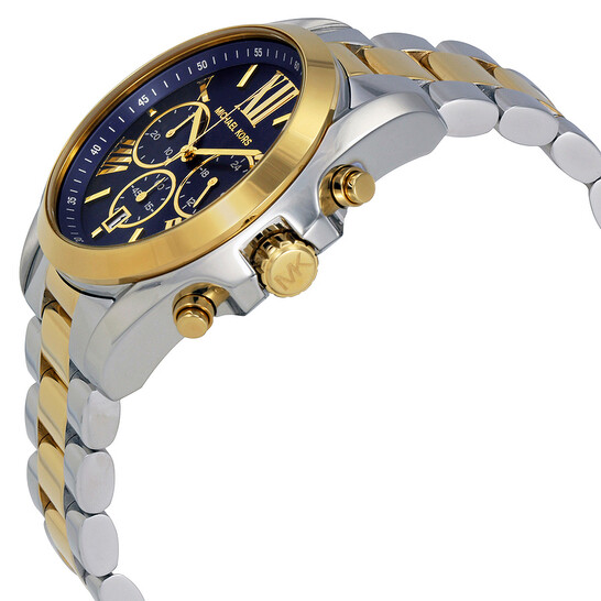 Michael Kors Bradshaw Chronograph Blue Dial Ladies Watch MK5976 - 546x546 Image #2