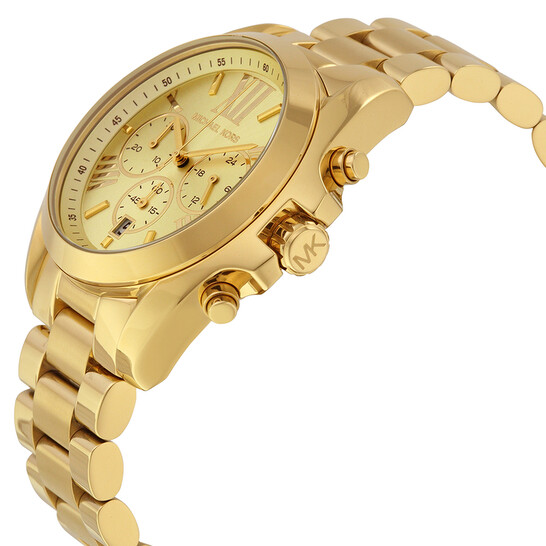Michael Kors Bradshaw Chronograph Champagne Dial Unisex