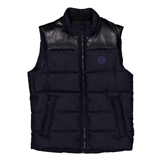 Michael Kors Classic Sleeveless Puffer Vest, Size Medium