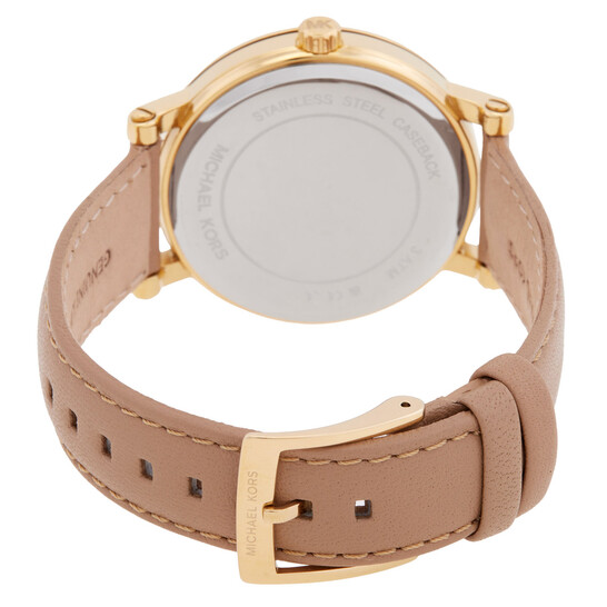 Michael Kors Corey Quartz Crystal Gold Dial Ladies Watch MK2986