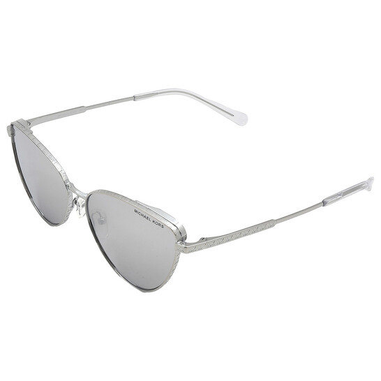 Michael Kors Cortez Silver Mirrored Cat Eye Ladies
