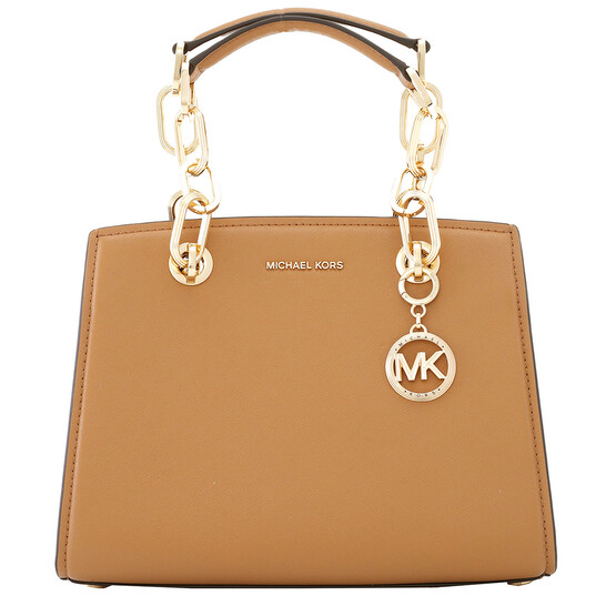 Michael Kors Cynthia Small Leather Satchel Bag 30S4GCYS1T