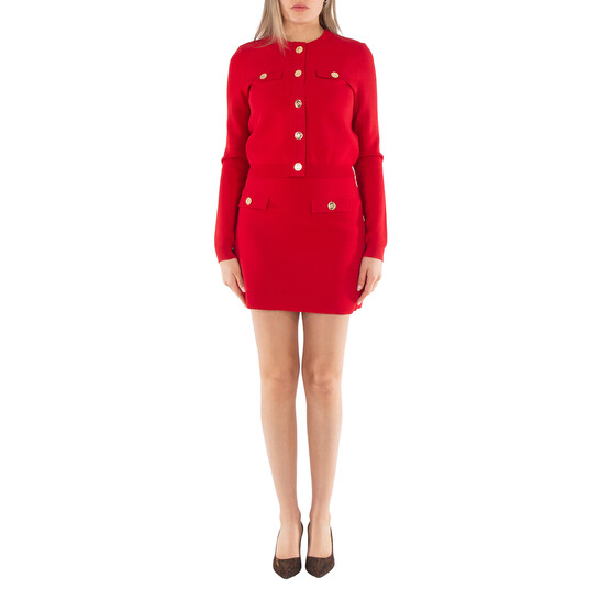 Michael Kors Embossed Logo Mini Skirt, Size Small - 546x546 Image #3