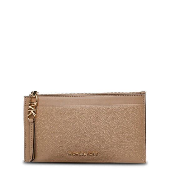 【送料&関税込】Michael Kors Empire Wallet In Taupe Leather Michael Kors Empire Large Pebbled Leather Card Case