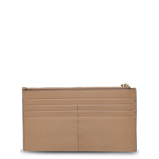 【送料&関税込】Michael Kors Empire Wallet In Taupe Leather Empire Medium Bi-Fold Wallet | Michael Kors [US]
