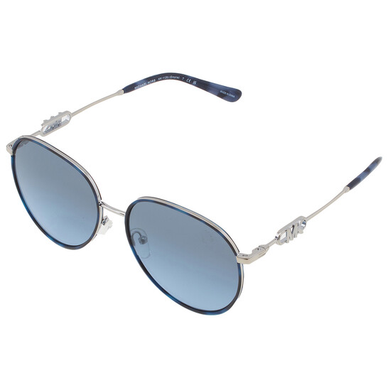 Michael Kors Sunglasses MK1128J-10158F-58 New with tags Michael Kors MK1128J Empire Aviator XL (58 - 17) with Blue  main image 4
