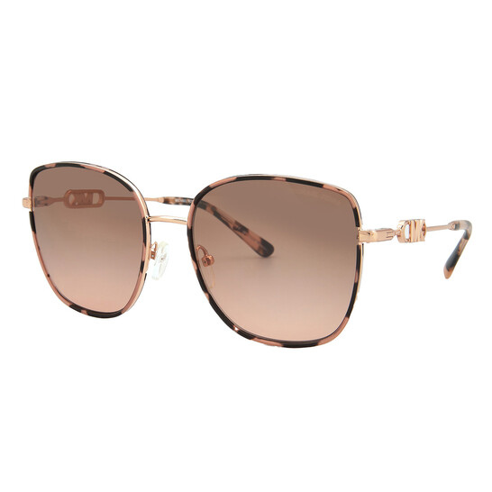 mk  Michael Kors Empire Square 2 Brown Gradient Ladies