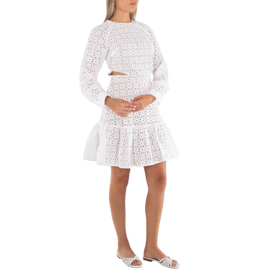 Michael Kors Eyelet Cut-Out Dress, Size 2 - 546x546 Image #4