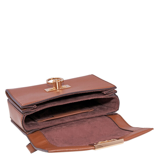 Michael Kors Hendrix Extra-small Leather Crossbody Bag - Brown