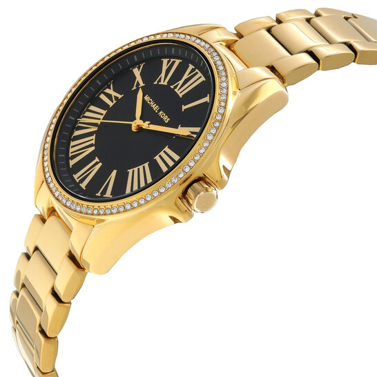 Michael Kors Kacie Quartz Crystal Black Dial Ladies Watch  display picture 1