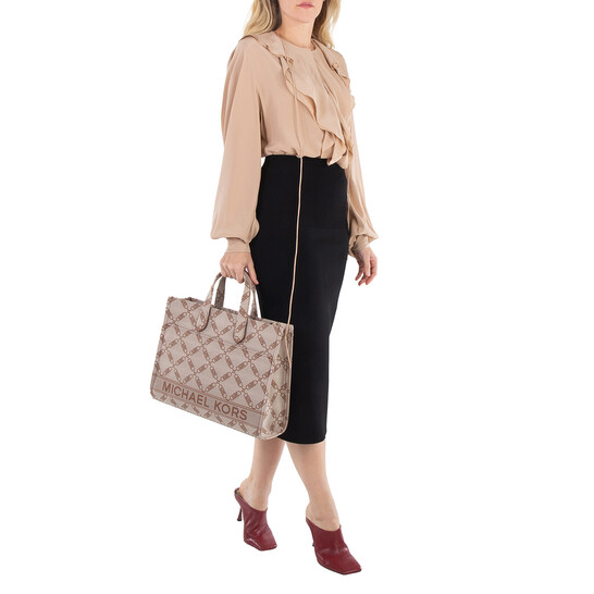 MICHAEL KORS GIGI ラージ 30S3G3GT3J トートバッグ Gigi Large Empire Logo Jacquard Tote Bag | Michael Kors [US]