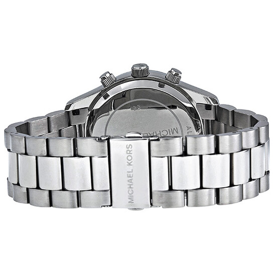 Michael Kors Layton Chronograph Silver Dial Ladies Watch  display picture 2