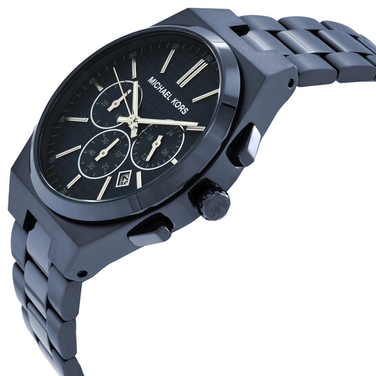 Michael Kors Lennox Chronograph Quartz Blue Dial Ladies Watch