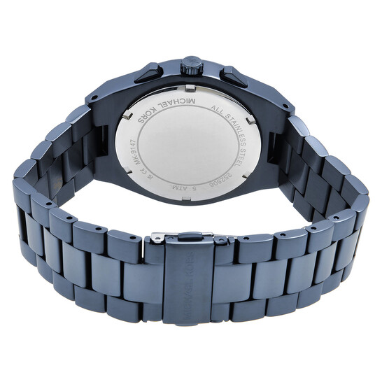 Michael Kors Lennox Chronograph Quartz Blue Dial Ladies Watch