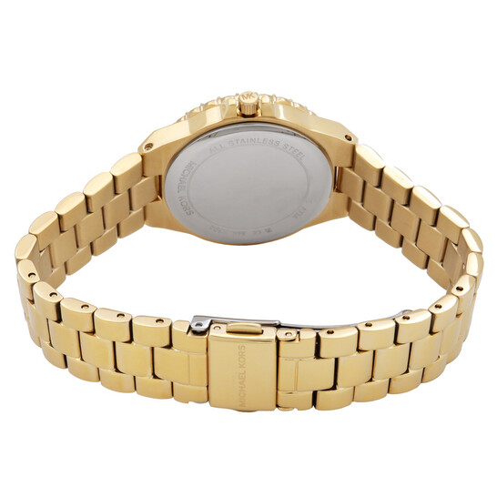 Michael Kors Chrystal back gold watch Michael Kors Women main image 3