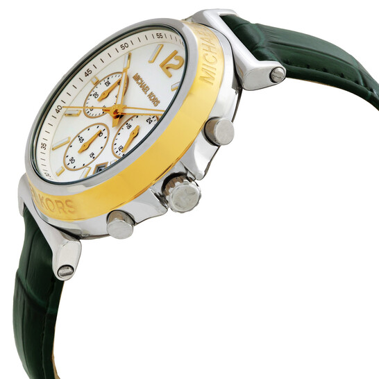 リシャール Michael Kors Maren Chronograph Quartz White Dial Ladies