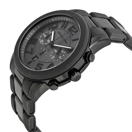 mk Michael Kors Mercer Black Dial Chronograph Men's Watch