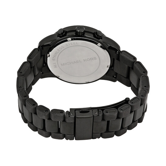 mk Michael Kors Mercer Black Dial Chronograph Men's Watch
