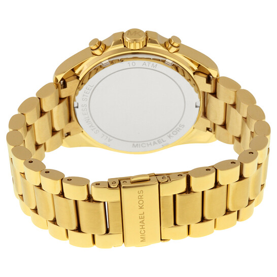 ［正規品　極美品 ］MICHAELlKORS Bradshaw MK5739 Michael Kors Mid-Size Bradshaw Chronograph Ladies Watch MK5739