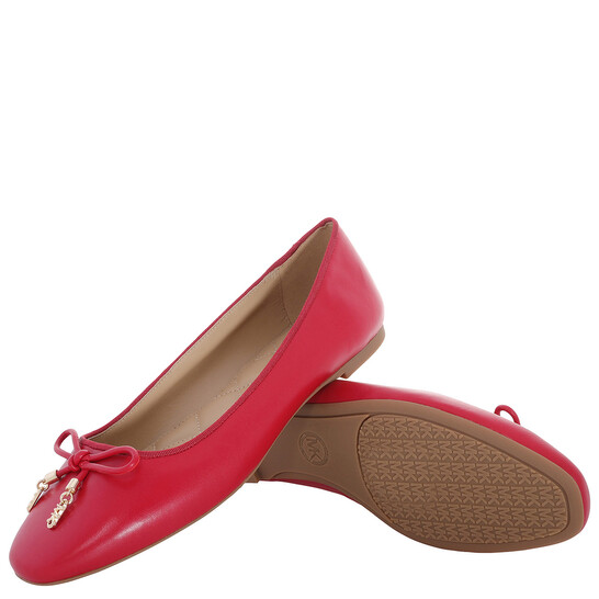 Michael Kors Nori Leather Ballet Flats, Brand Size US Size