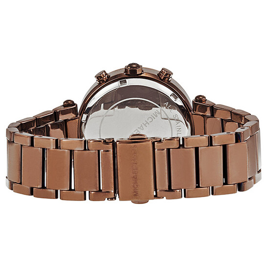 Parker Chronograph Espresso Ladies Watch MK5578 MICHAEL KORS MK-5578 PARKER Studded Chronograph Women main image 2