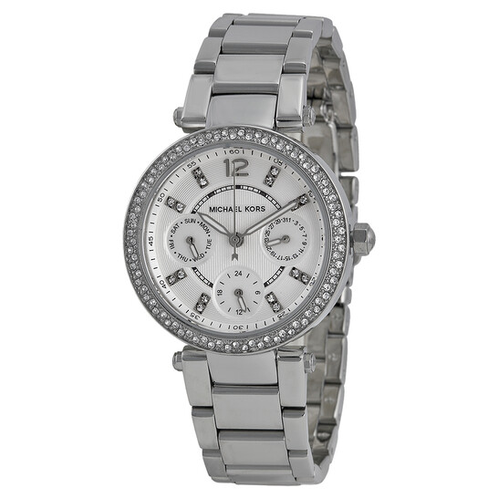 Michael Kors Parker Multi-Function Silver Ladies Watch  display picture 1