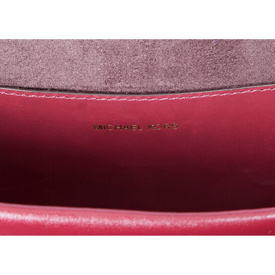 Michael Kors Patent Leather Extra-small Greenwich Crossbody Bag