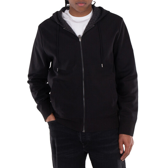 トップス MICHEL  strip double zip hoodie 46 Men_sZipUp_Black_Resize05_gran