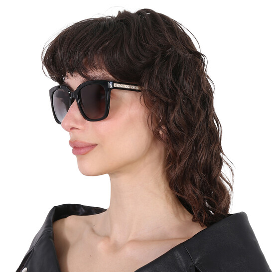 Michael Kors San Marino Dark Gray Gradient Square Ladies