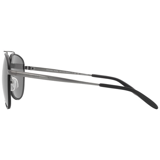 Michael Kors Saxon Mirror Grey Pilot Men's Sunglasses MK1132J