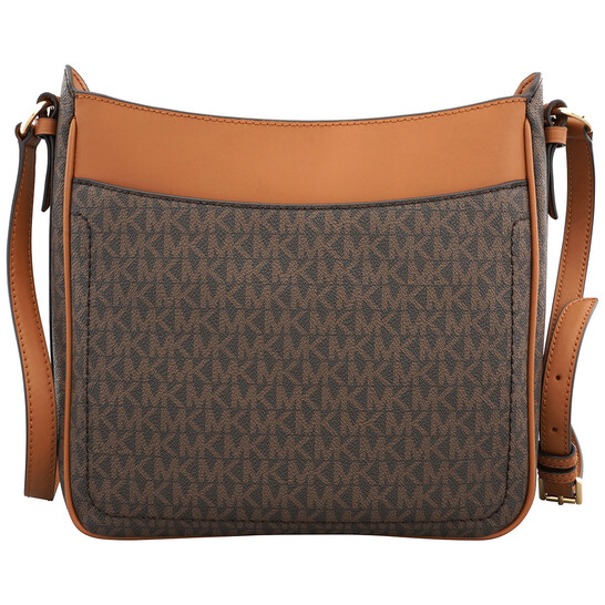 Michael Kors Signature Jet Set North South Crossbody Bag