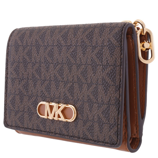 折りたたみ財布 [Michael Kors] Parker Logo Small Wallet - 34F2G7PD8L 001 Wallet Michael Kors Parker black | H-Brands