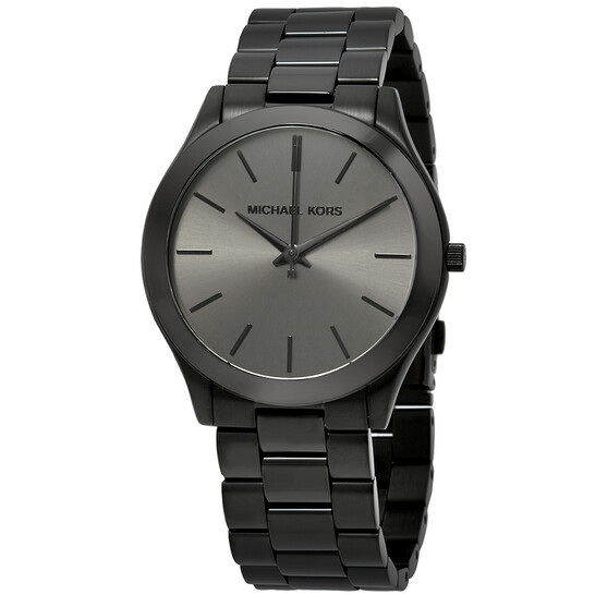 Michael Kors Slim Runway Black Dial Men display picture 2