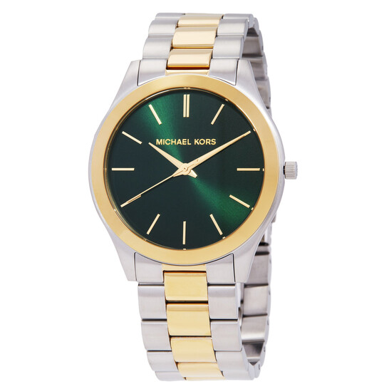Michael Kors Watch Slim Runway Oversized Slim Runway Black-Tone Watch in BLACK - Sale  main image 3