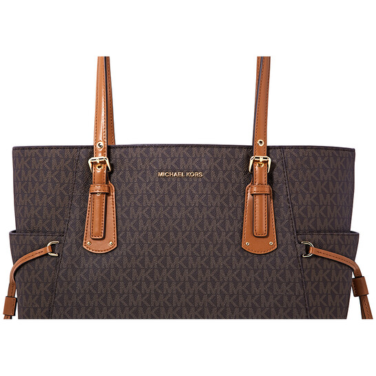 Michael Kors Voyager East West Tote- Brown 30T8GV6T4B-200