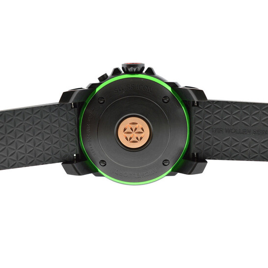 Michel Jordi Mega Icon Spicy Quartz Black Dial Men's Watch